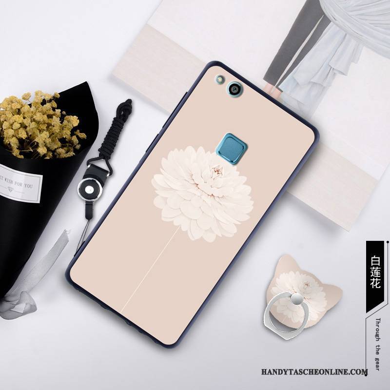 Hülle Huawei P10 Lite Taschen Grün Trend, Case Huawei P10 Lite Schutz Lichtfarbe Handyhüllen