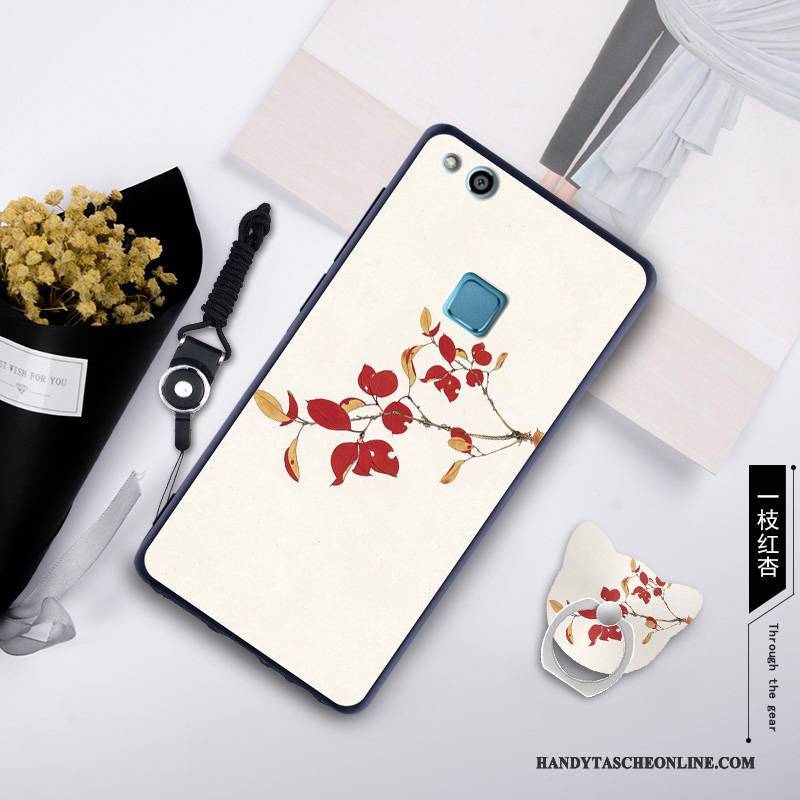 Hülle Huawei P10 Lite Taschen Grün Trend, Case Huawei P10 Lite Schutz Lichtfarbe Handyhüllen