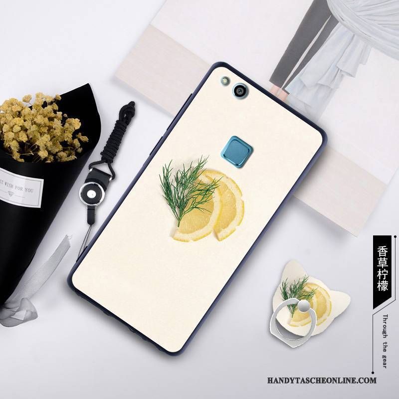 Hülle Huawei P10 Lite Taschen Grün Trend, Case Huawei P10 Lite Schutz Lichtfarbe Handyhüllen