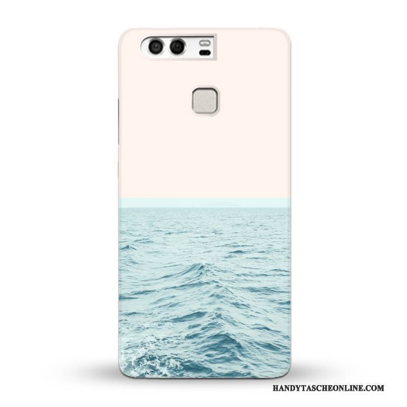 Hülle Huawei P10 Nubuck Grün, Case Huawei P10 Handyhüllen Jugend