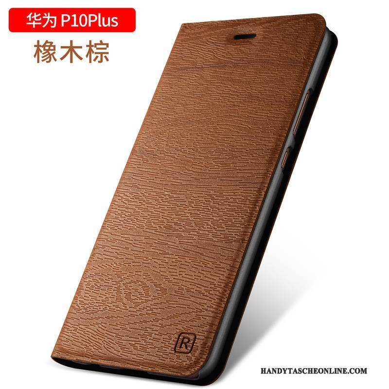 Hülle Huawei P10 Plus Folio Anti-sturz Gold, Case Huawei P10 Plus Kreativ Handyhüllen