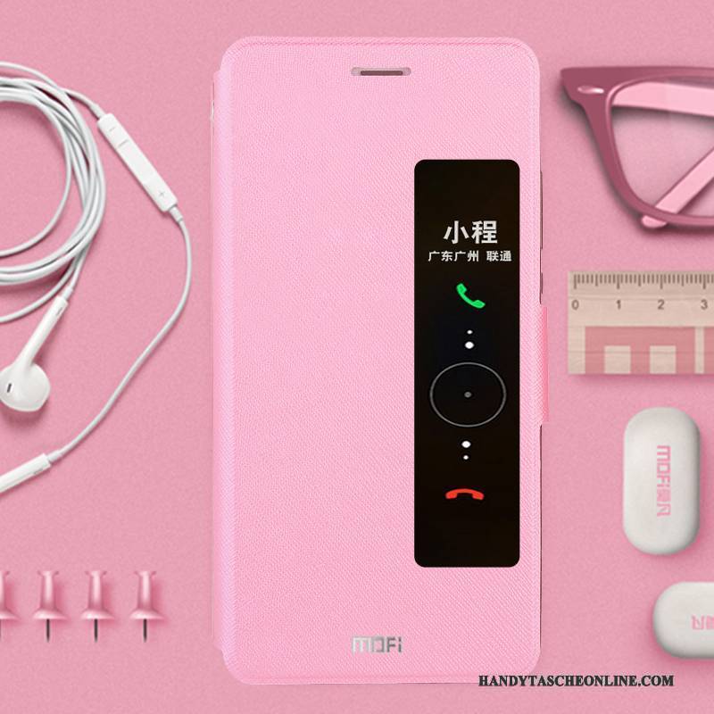 Hülle Huawei P10 Plus Folio Anti-sturz Rosa, Case Huawei P10 Plus Schutz Handyhüllen