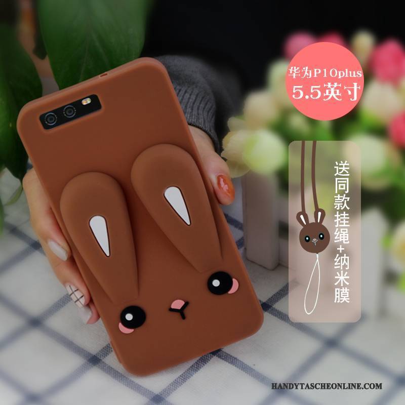 Hülle Huawei P10 Plus Karikatur Dunkel Trend, Case Huawei P10 Plus Schutz Anti-sturz Handyhüllen