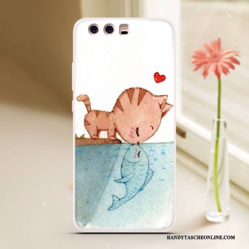 Hülle Huawei P10 Plus Karikatur Persönlichkeit Handyhüllen, Case Huawei P10 Plus Silikon Kühl Trend