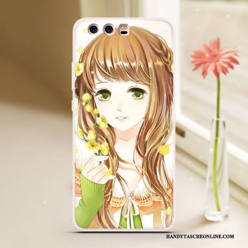 Hülle Huawei P10 Plus Karikatur Persönlichkeit Handyhüllen, Case Huawei P10 Plus Silikon Kühl Trend