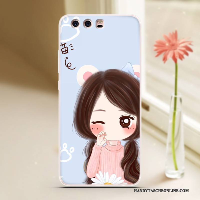 Hülle Huawei P10 Plus Karikatur Persönlichkeit Handyhüllen, Case Huawei P10 Plus Silikon Kühl Trend