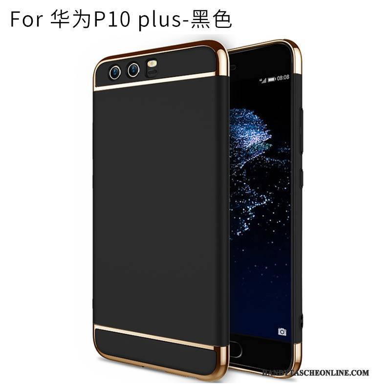 Hülle Huawei P10 Plus Kreativ Gold Persönlichkeit, Case Huawei P10 Plus Taschen Anti-sturz Trend