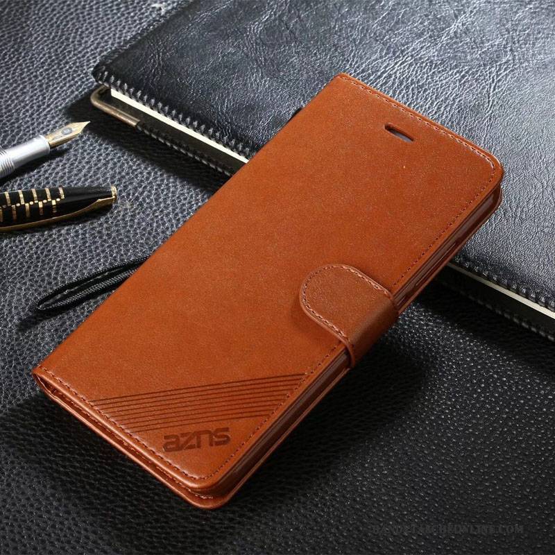 Hülle Huawei P10 Plus Leder Handyhüllen Anti-sturz, Case Huawei P10 Plus Weiche Gelb