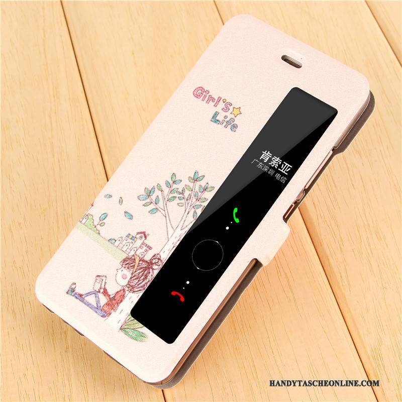 Hülle Huawei P10 Plus Schutz Rosa Super Süß, Case Huawei P10 Plus Folio Anti-sturz Handyhüllen