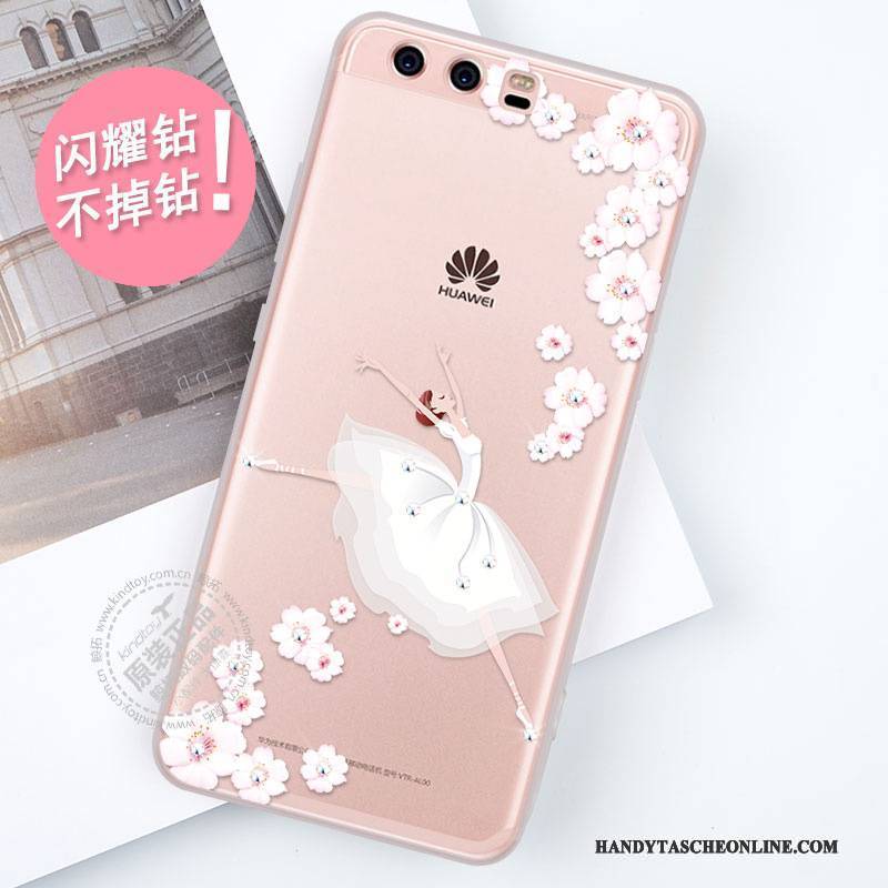 Hülle Huawei P10 Plus Silikon Lila Neu, Case Huawei P10 Plus Taschen Trend Handyhüllen