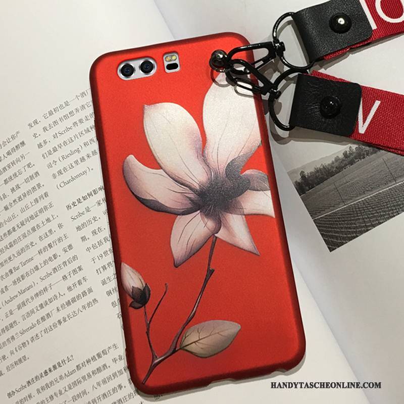 Hülle Huawei P10 Plus Taschen Nubuck Handyhüllen, Case Huawei P10 Plus Silikon Anti-sturz Schwarz