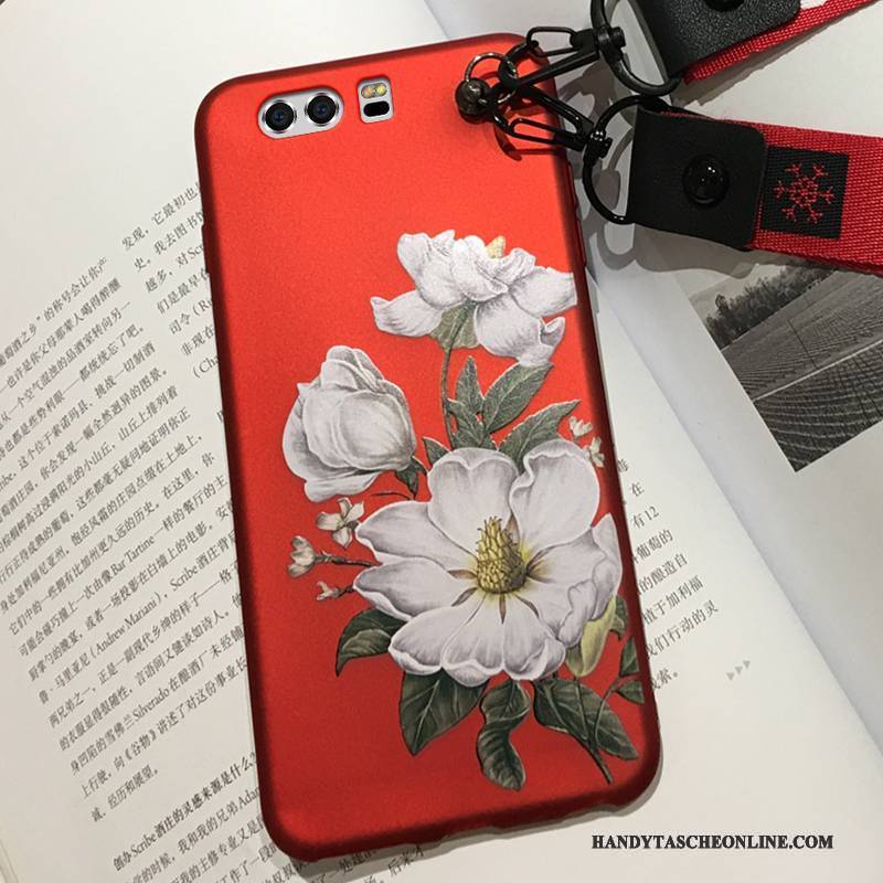 Hülle Huawei P10 Plus Taschen Nubuck Handyhüllen, Case Huawei P10 Plus Silikon Anti-sturz Schwarz