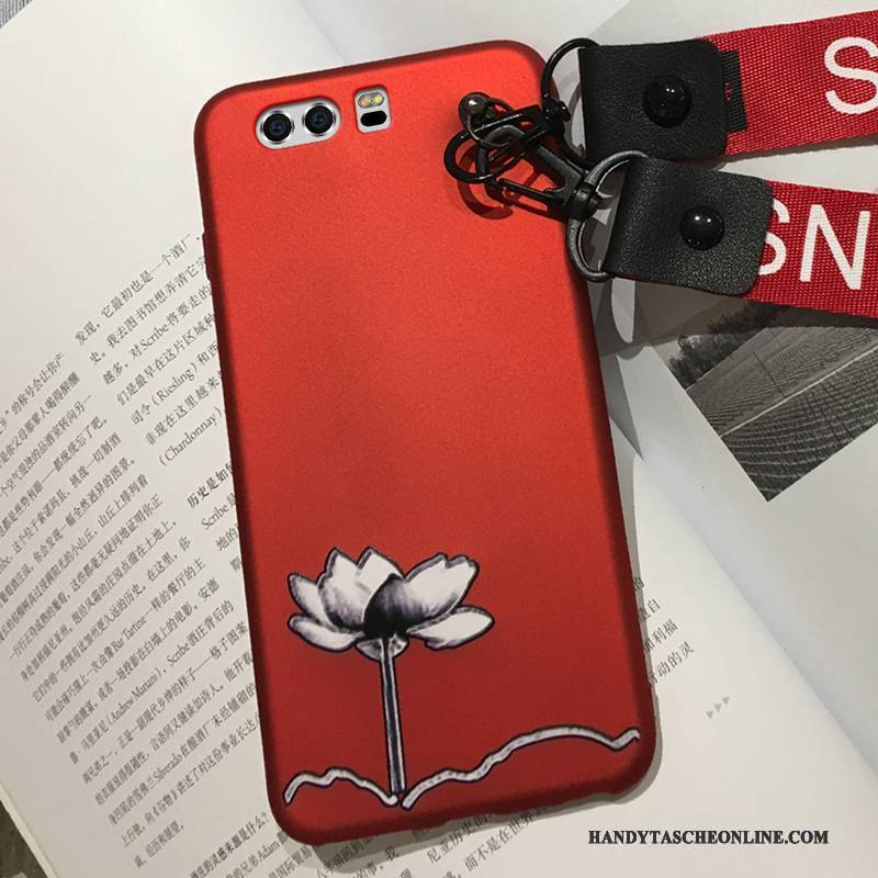 Hülle Huawei P10 Plus Taschen Nubuck Handyhüllen, Case Huawei P10 Plus Silikon Anti-sturz Schwarz