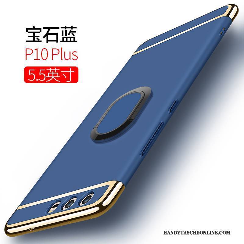 Hülle Huawei P10 Plus Taschen Persönlichkeit Anti-sturz, Case Huawei P10 Plus Kreativ Blau Trend