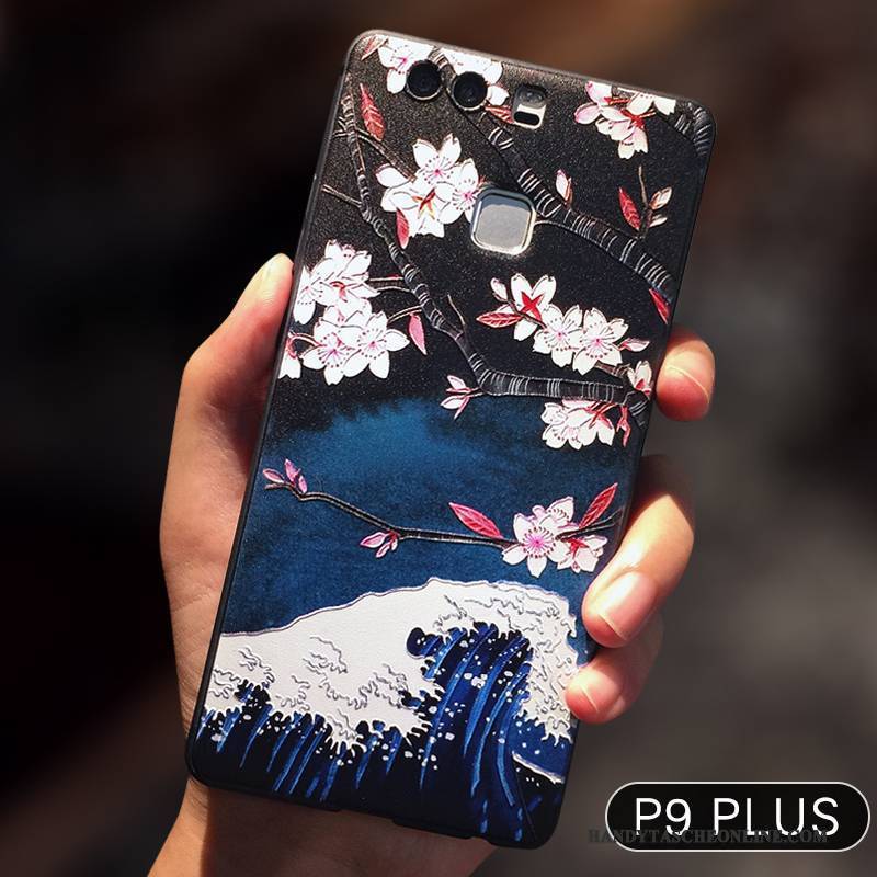 Hülle Huawei P10 Plus Taschen Schlank Gelb, Case Huawei P10 Plus Prägung Anti-sturz Handyhüllen