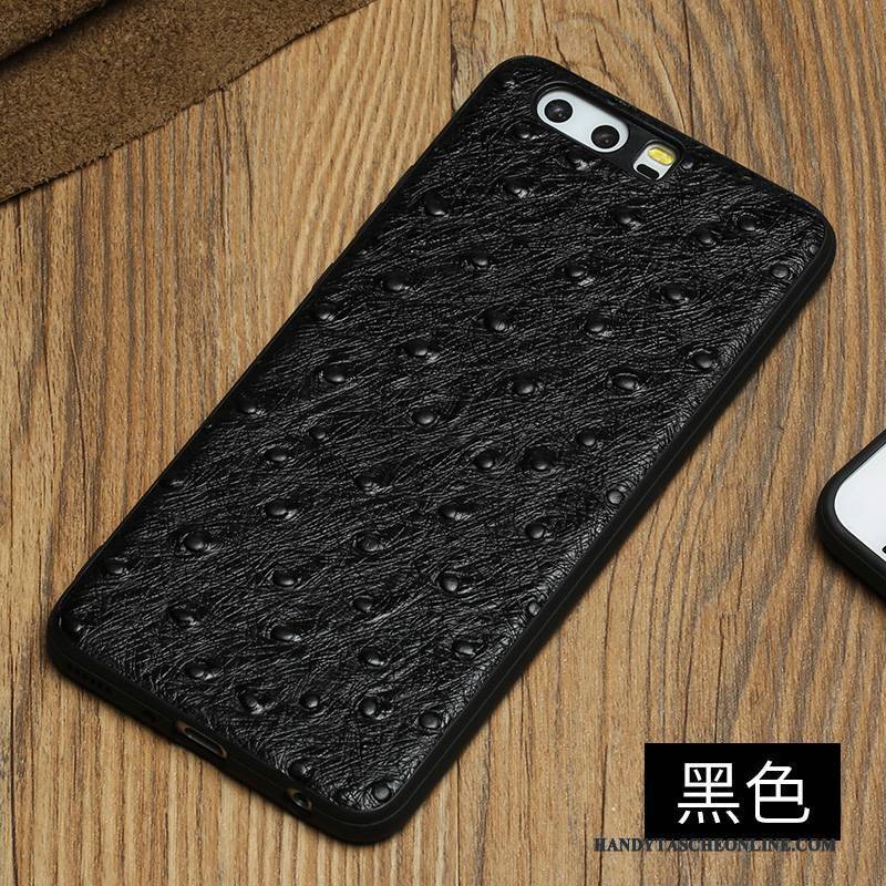 Hülle Huawei P10 Plus Weiche Elegant Anti-sturz, Case Huawei P10 Plus Kreativ Schwarz Handyhüllen