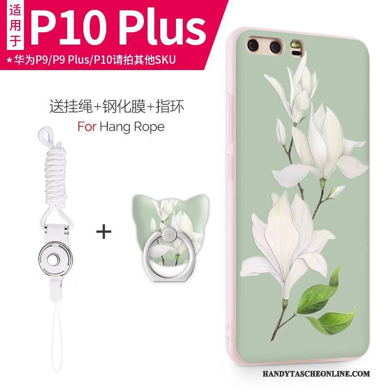 Hülle Huawei P10 Plus Weiche Lila Anti-sturz, Case Huawei P10 Plus Taschen Handyhüllen Licht