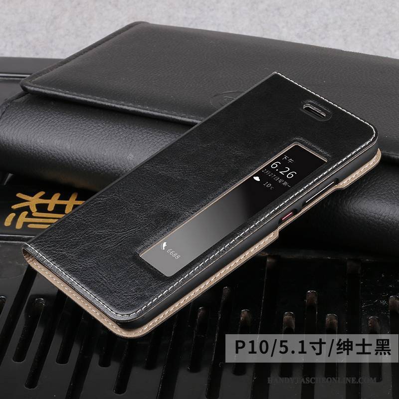 Hülle Huawei P10 Schutz Super Anti-sturz, Case Huawei P10 Folio Qualität Business