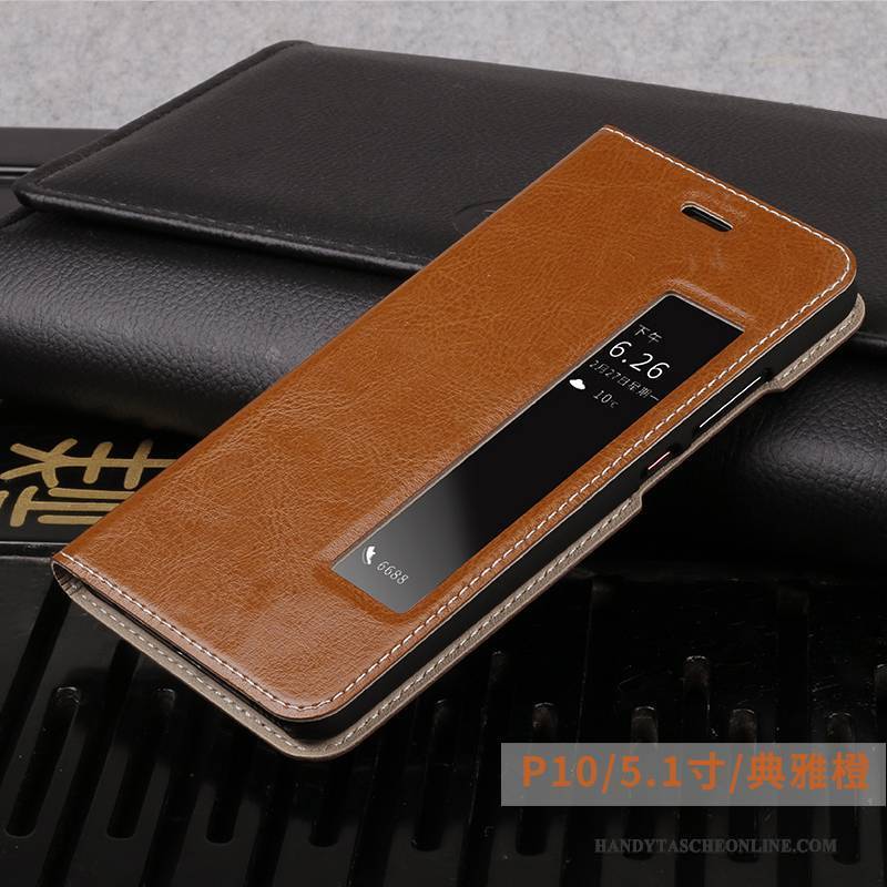 Hülle Huawei P10 Schutz Super Anti-sturz, Case Huawei P10 Folio Qualität Business