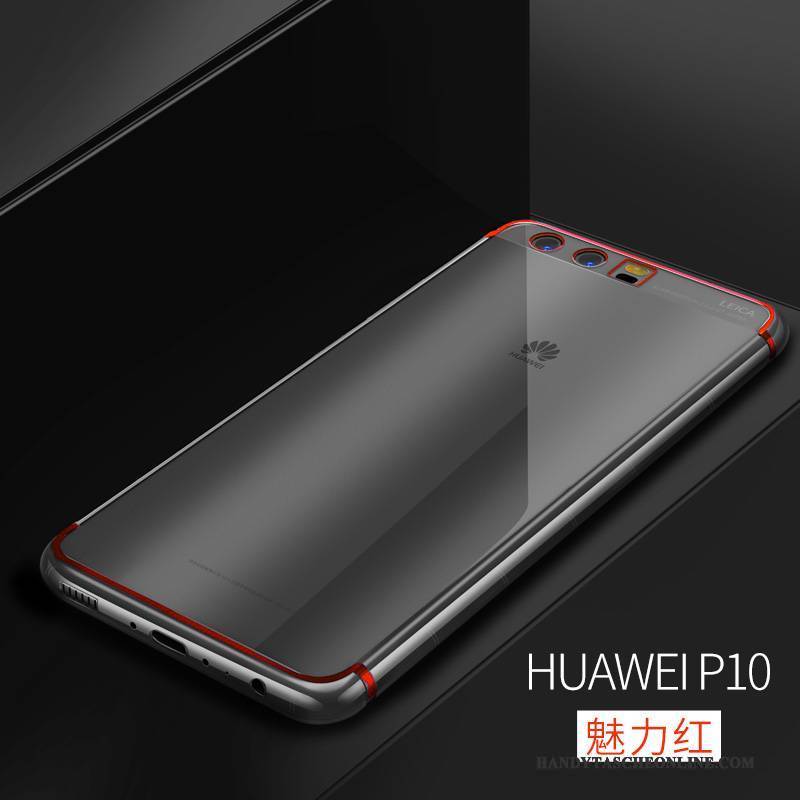 Hülle Huawei P10 Silikon Handyhüllen Transparent, Case Huawei P10 Weiche Persönlichkeit Dekompression