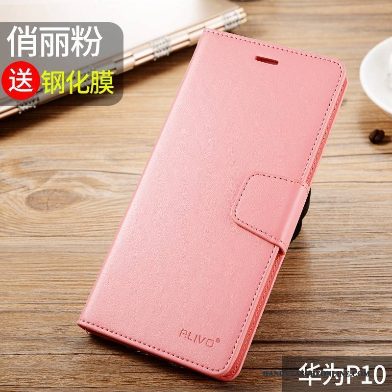 Hülle Huawei P10 Silikon Rot Handyhüllen, Case Huawei P10 Folio