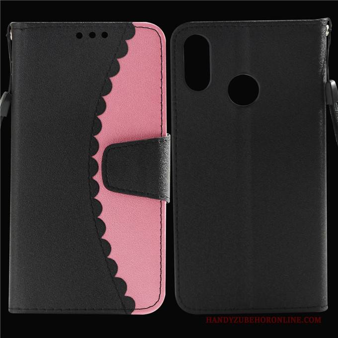 Hülle Huawei P20 Lite Lederhülle Anti-sturz, Case Huawei P20 Lite Taschen