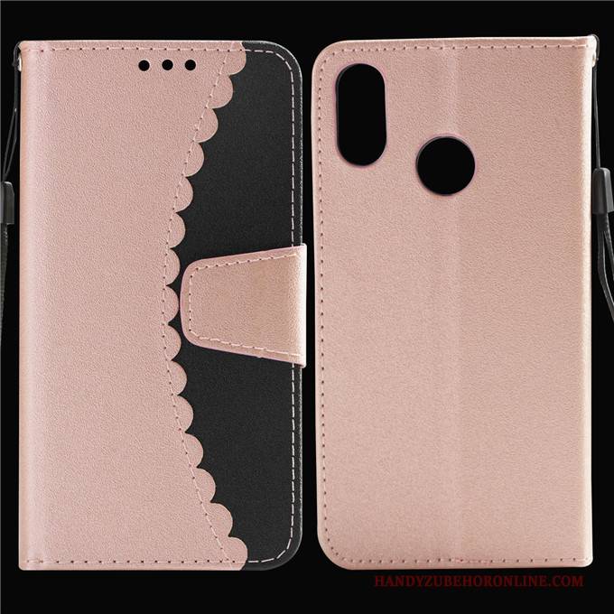 Hülle Huawei P20 Lite Lederhülle Anti-sturz, Case Huawei P20 Lite Taschen