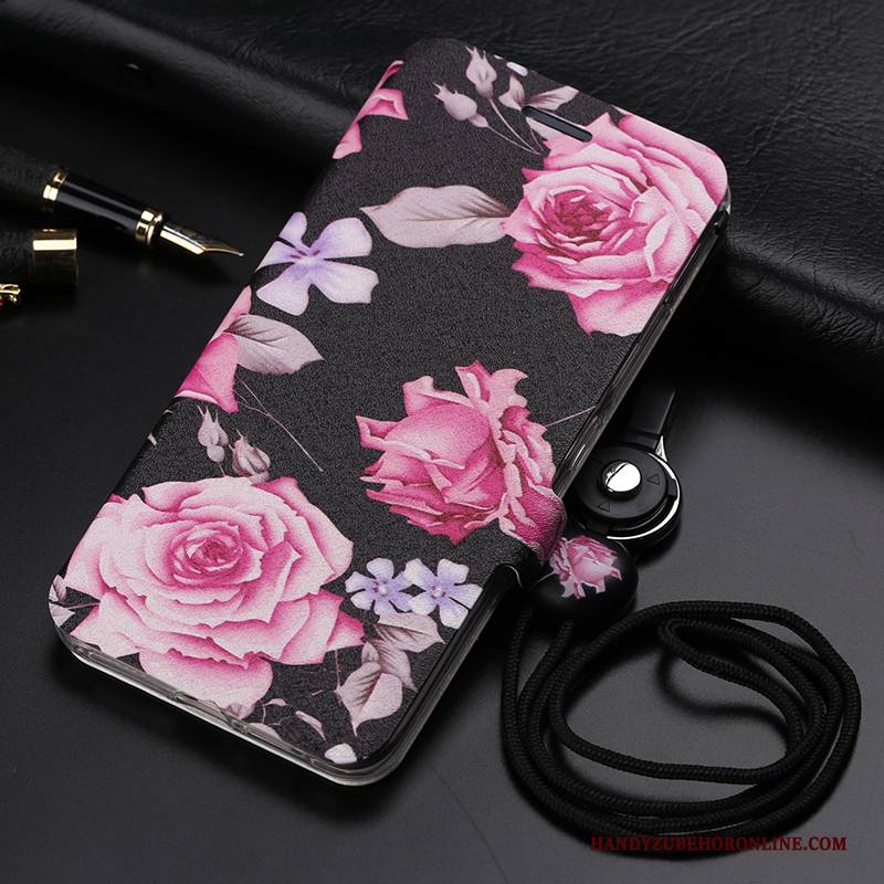 Hülle Huawei P20 Lite Lederhülle Anti-sturz Lila, Case Huawei P20 Lite Folio Handyhüllen