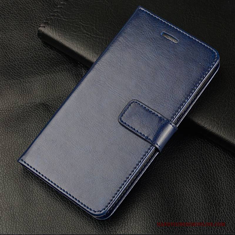 Hülle Huawei P20 Lite Lederhülle Jugend Blau, Case Huawei P20 Lite Folio Handyhüllen