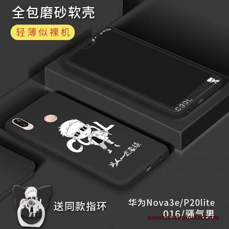 Hülle Huawei P20 Lite Silikon Membran Temperieren, Case Huawei P20 Lite Schutz Handyhüllen Gelb