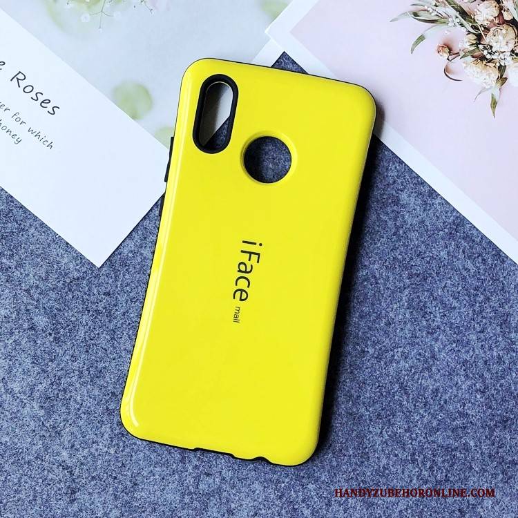 Hülle Huawei P20 Lite Taschen Handyhüllen Orange, Case Huawei P20 Lite Schutz Mini Anti-sturz