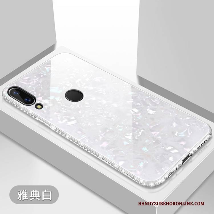 Hülle Huawei P20 Lite Weiche Rosa Anti-sturz, Case Huawei P20 Lite Strass Handyhüllen