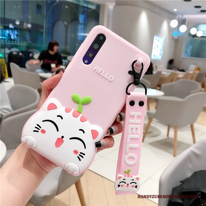 Hülle Huawei P20 Pro Kreativ Anti-sturz Rosa, Case Huawei P20 Pro Silikon Persönlichkeit Trendmarke