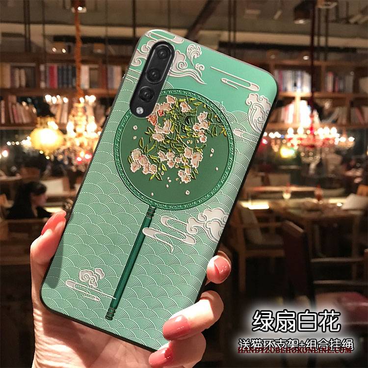 Hülle Huawei P20 Pro Mode Persönlichkeit Handyhüllen, Case Huawei P20 Pro Taschen Jugend Chinesische Art