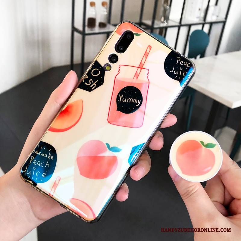 Hülle Huawei P20 Pro Silikon Handyhüllen Trend, Case Huawei P20 Pro Schutz Anti-sturz Blau