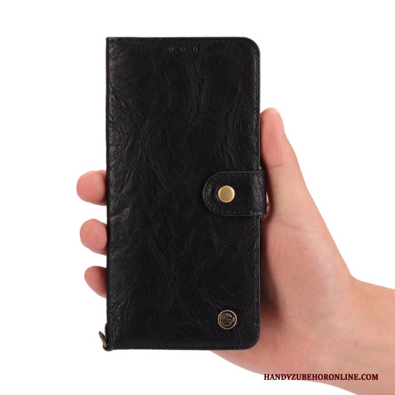 Hülle Huawei P20 Pro Taschen Anti-sturz Schwarz, Case Huawei P20 Pro Lederhülle Handyhüllen