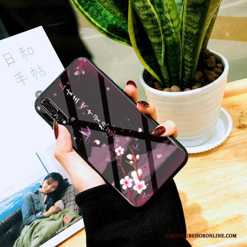 Hülle Huawei P20 Pro Taschen Spiegel Schön, Case Huawei P20 Pro Kreativ Handyhüllen Anti-sturz