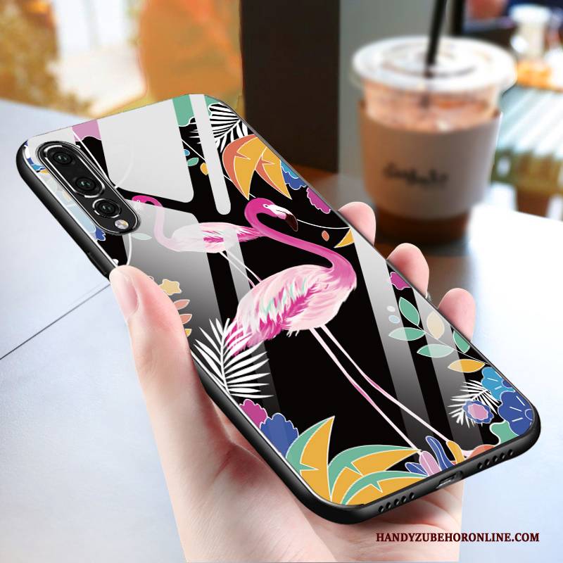 Hülle Huawei P20 Pro Taschen Spiegel Schön, Case Huawei P20 Pro Kreativ Handyhüllen Anti-sturz