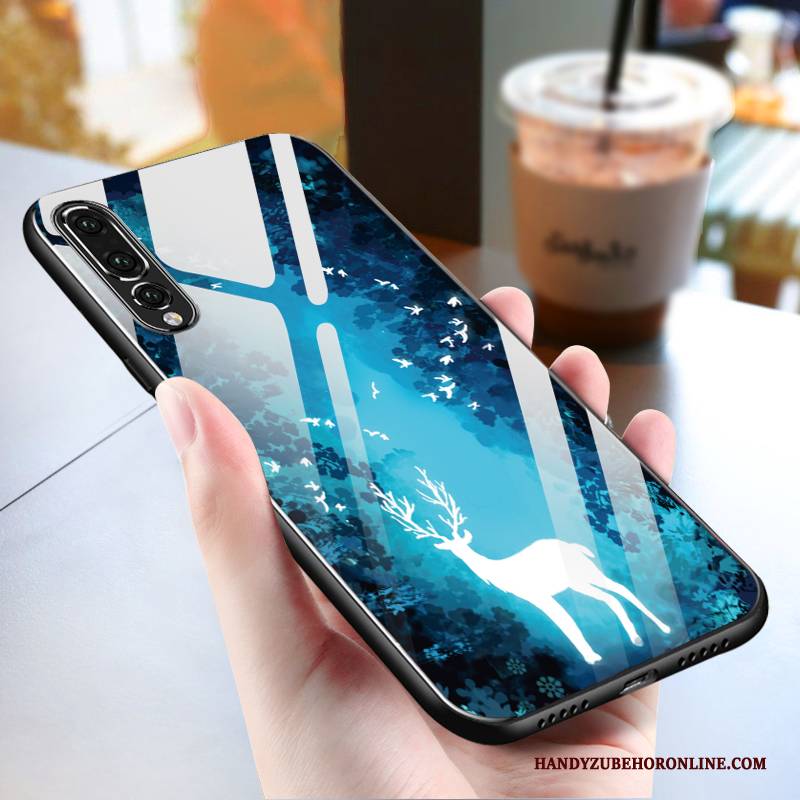 Hülle Huawei P20 Pro Taschen Spiegel Schön, Case Huawei P20 Pro Kreativ Handyhüllen Anti-sturz