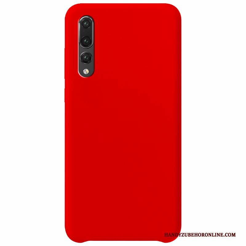 Hülle Huawei P20 Pro Weiche Persönlichkeit Nubuck, Case Huawei P20 Pro Kreativ Handyhüllen Weiß