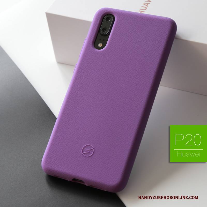 Hülle Huawei P20 Schutz Handyhüllen Rutschfest, Case Huawei P20 Taschen Stoff Anti-sturz