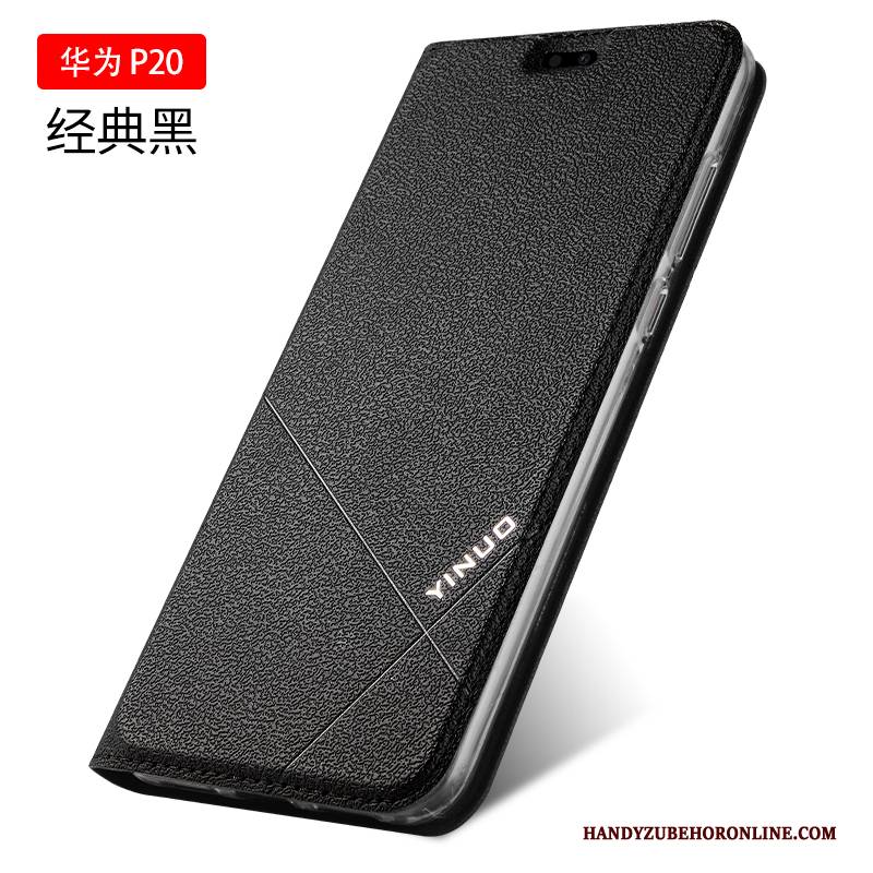 Hülle Huawei P20 Silikon Trend Anti-sturz, Case Huawei P20 Lederhülle Handyhüllen