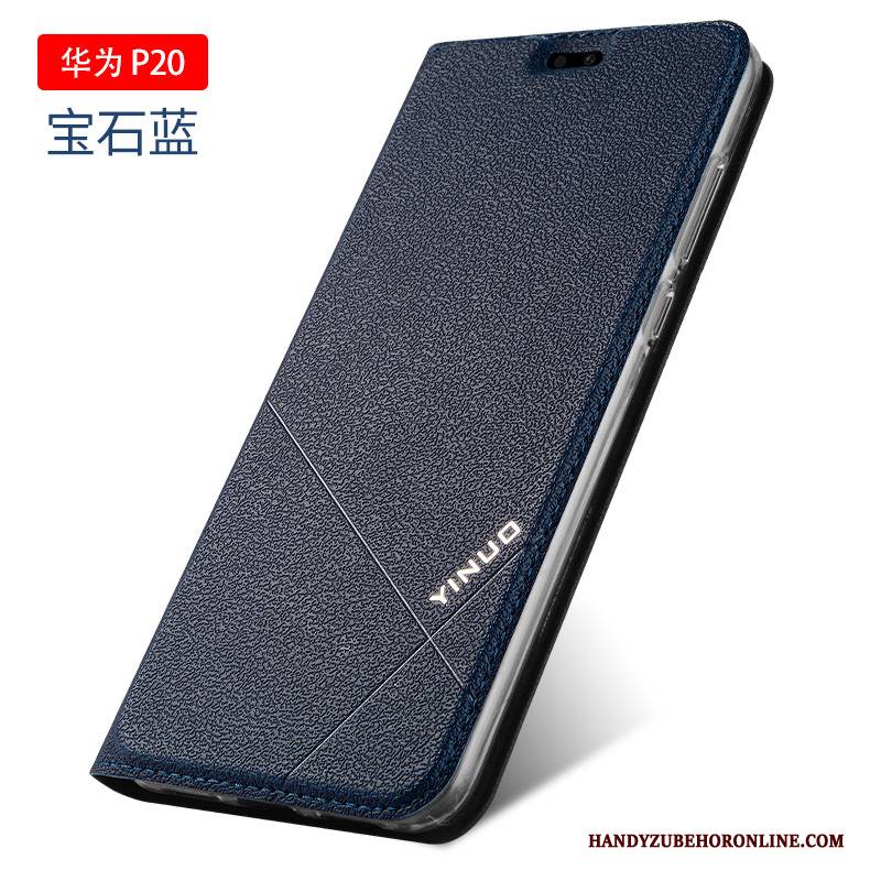 Hülle Huawei P20 Silikon Trend Anti-sturz, Case Huawei P20 Lederhülle Handyhüllen