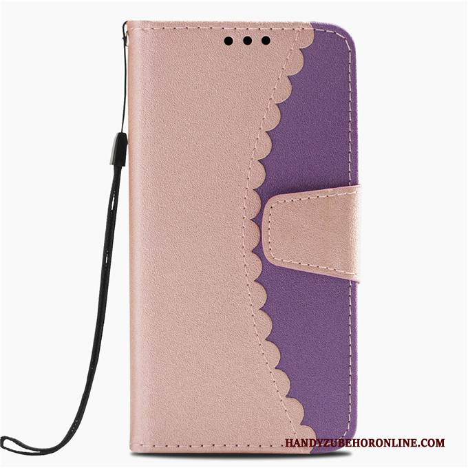 Hülle Huawei P20 Taschen Lila Anti-sturz, Case Huawei P20 Folio