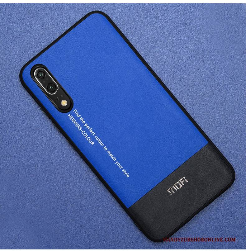 Hülle Huawei P20 Taschen Nubuck Trend, Case Huawei P20 Kreativ High-end Handyhüllen