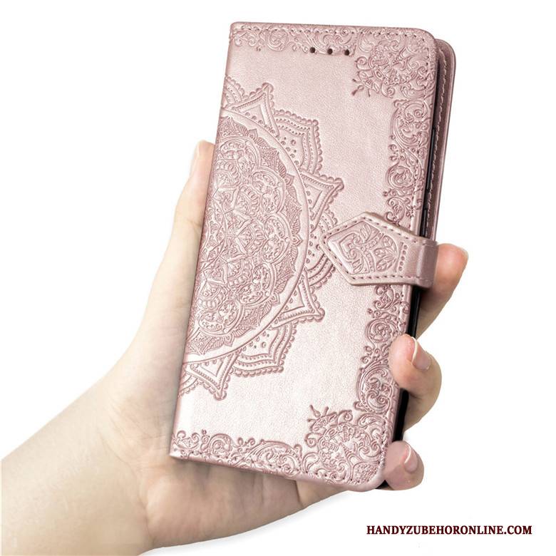 Hülle Huawei P30 Folio Anti-sturz Lila, Case Huawei P30 Taschen Handyhüllen Trend