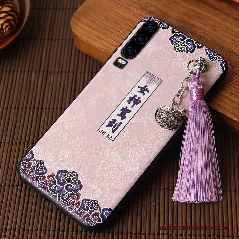 Hülle Huawei P30 Kreativ Chinesische Art Trendmarke, Case Huawei P30 Schutz Wind Handyhüllen