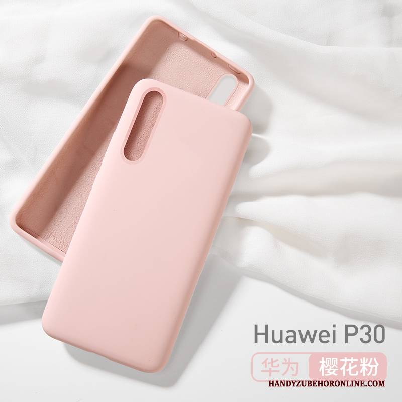 Hülle Huawei P30 Kreativ Handyhüllen Gelb, Case Huawei P30 Weiche Netto Rot Persönlichkeit