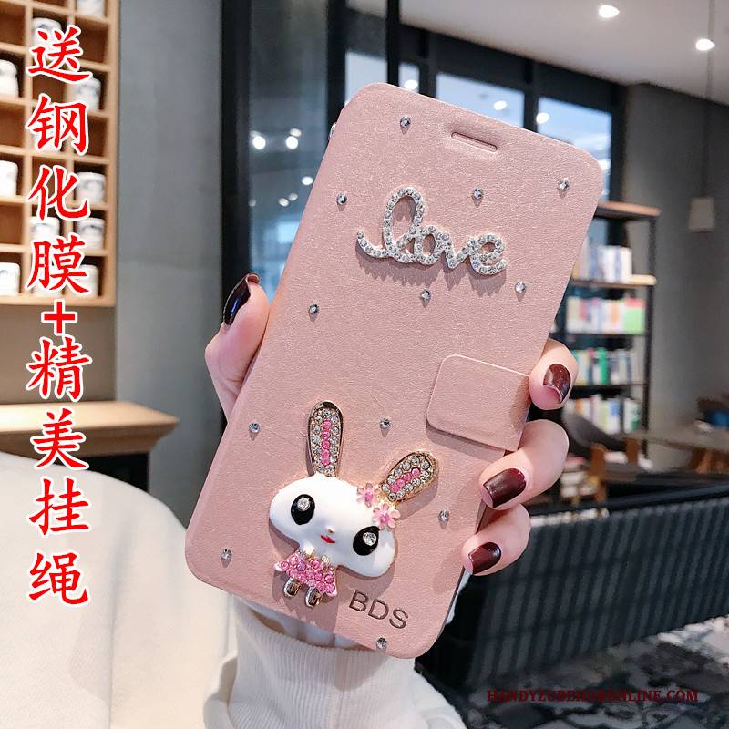 Hülle Huawei P30 Lite Karikatur Hängende Verzierungen Trendmarke, Case Huawei P30 Lite Lederhülle Blau Anti-sturz