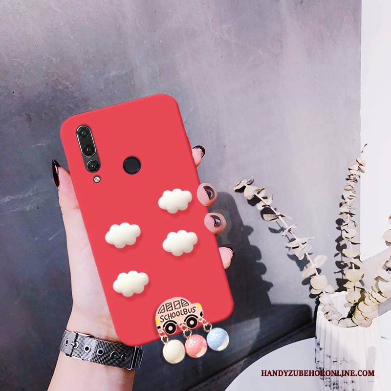 Hülle Huawei P30 Lite Mode Netto Rot Handyhüllen, Case Huawei P30 Lite Silikon Trend Anti-sturz